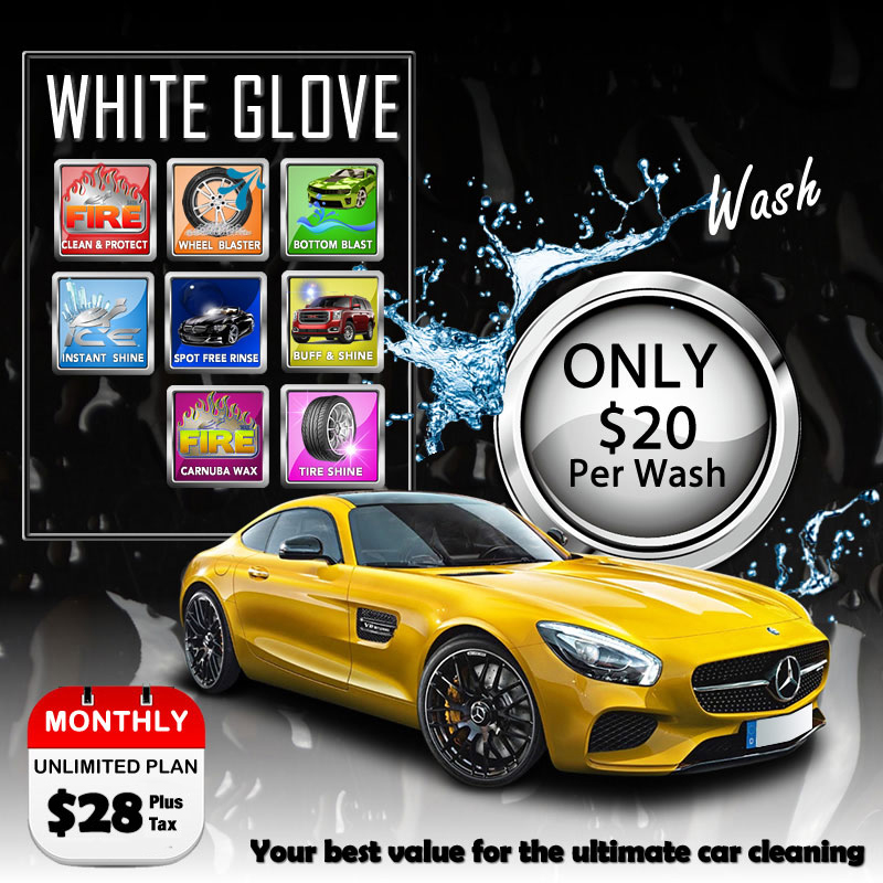 white glove car wash prices